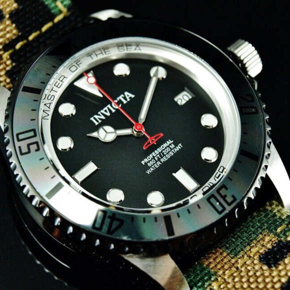 NEW Invicta 44mm Dial Sea Master Watch w box
